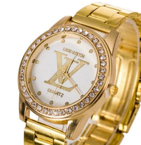 louis vuitton gold watch price